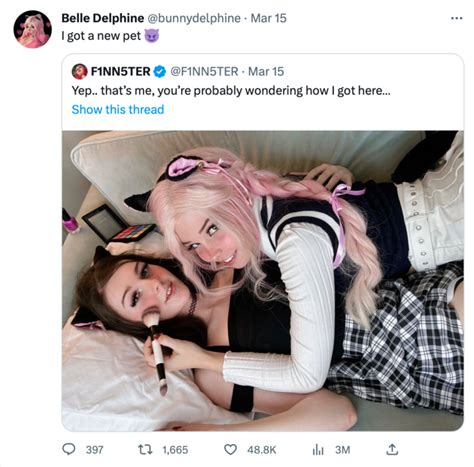 belle delphine and f1nnster|Fin and bell delphine : r/F1NN5TER